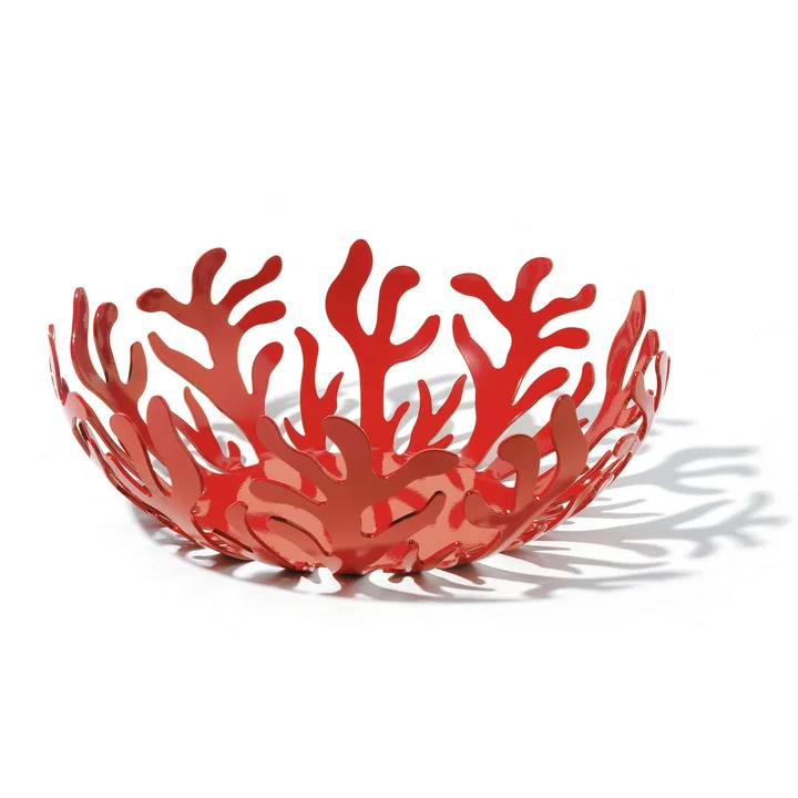 Fruit bowl " Mediterraneo " red - ø 29cm from Alessi