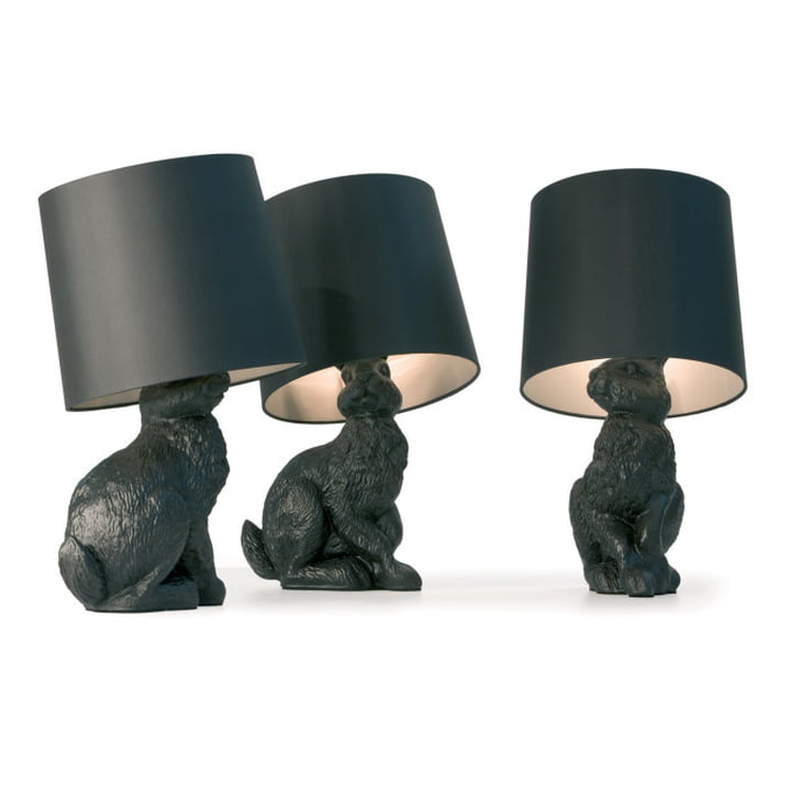 Moooi - Rabbit Lamp black, Group of 3