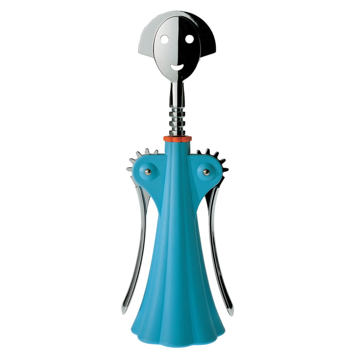 Corkscrew Anna G. from Alessi in blue