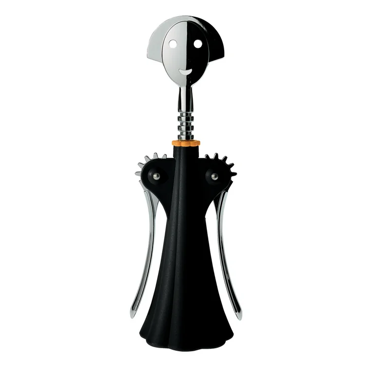 Corkscrew Anna G. from Alessi in black