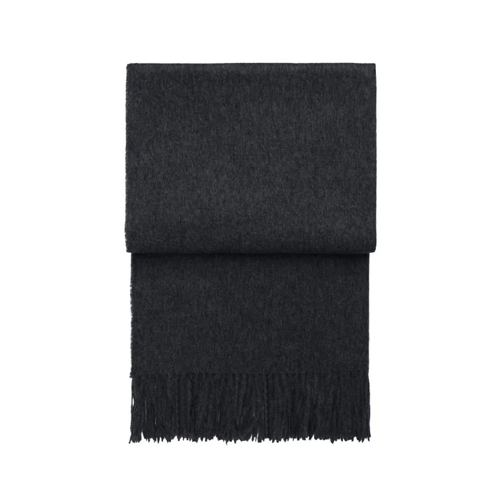 Classic Blanket, dark gray from Elvang