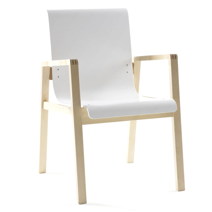The 403 Hallway armchair from Artek , white