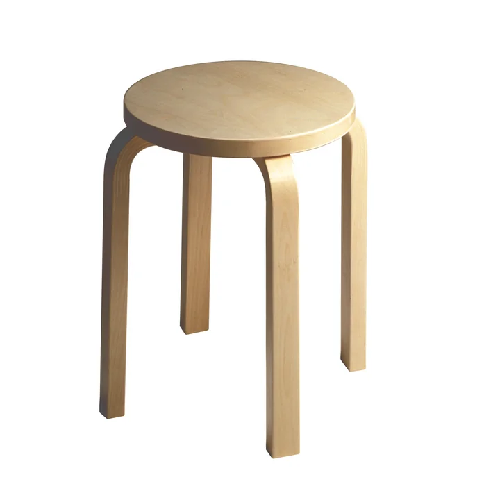 Artek Stool E60, birch