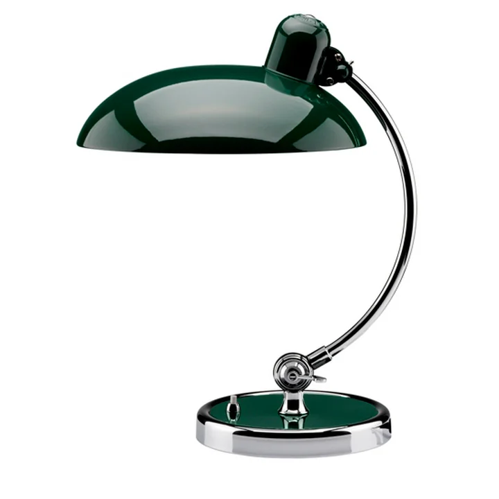 KAISER idell 6631 -T Luxus Table lamp from Fritz Hansen in dark green