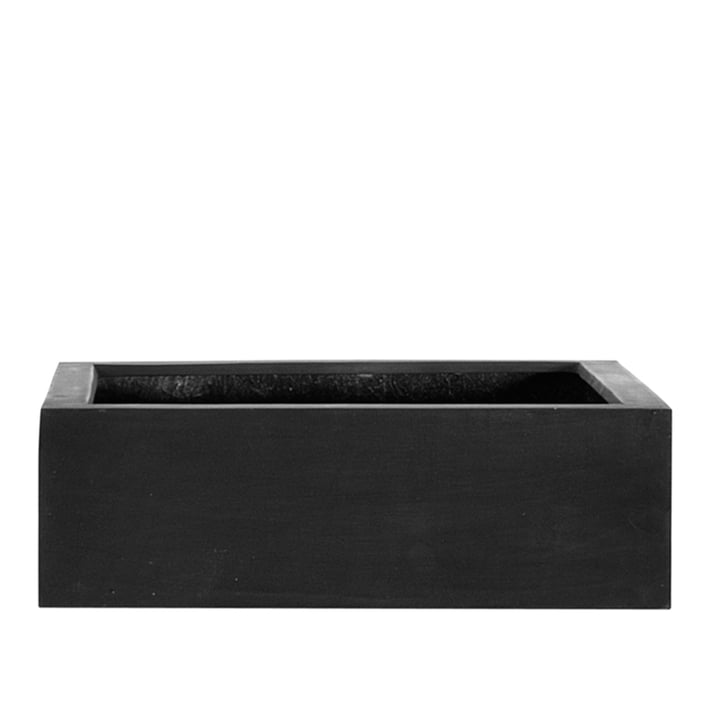 The square planter from amei, L, black