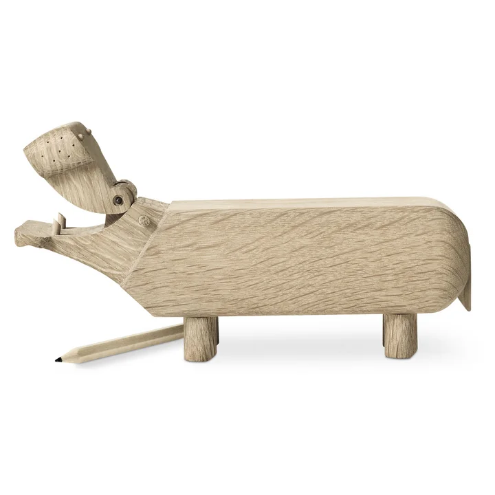 Wooden hippopotamus from Kay Bojesen