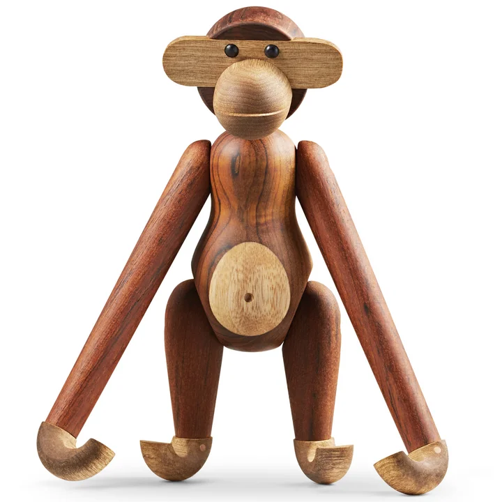 Kay Bojesen Wooden Monkey 60cm by Kay Bojesen