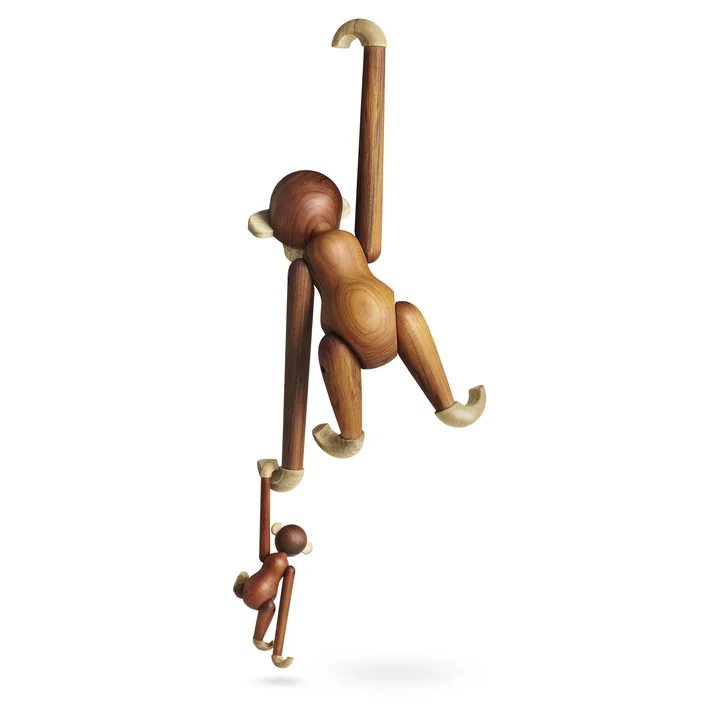 Wooden monkey by Kay Bojesen
