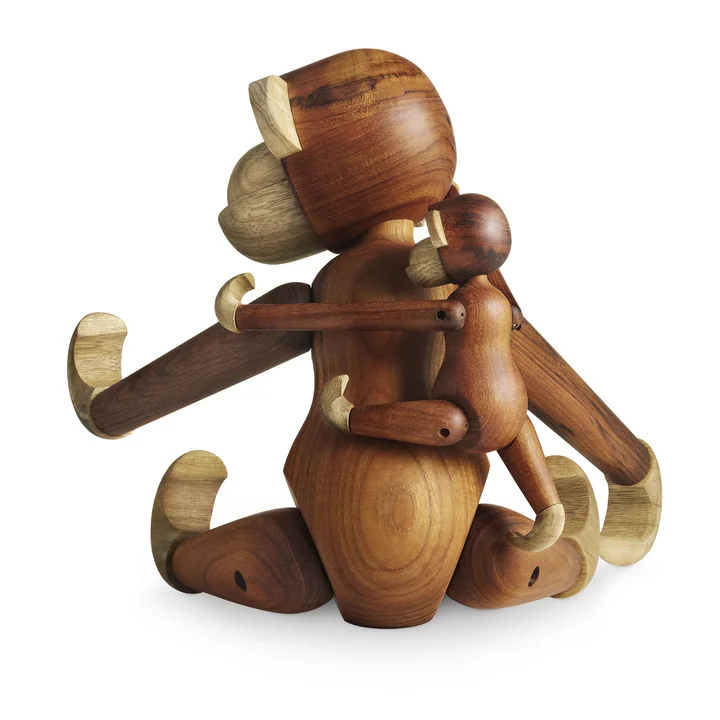 Wooden monkey by Kay Bojesen