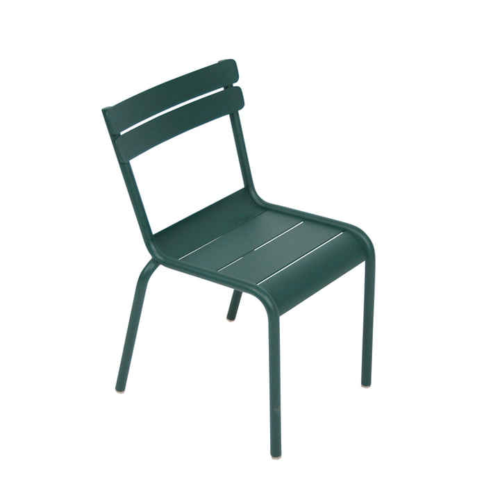 Luxembourg Kid Children's chair from Fermob in cedar green