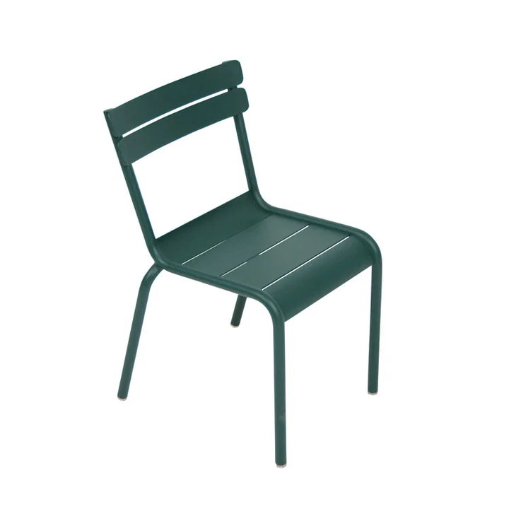 Luxembourg Kid Children's chair from Fermob in cedar green