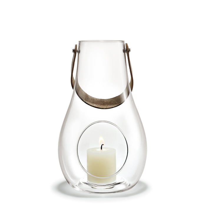 Design with light Lantern H 25 cm from Holmegaard in clear