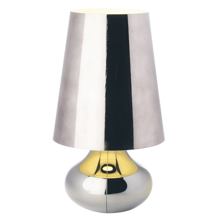 Cindy Table lamp, platinum from Kartell
