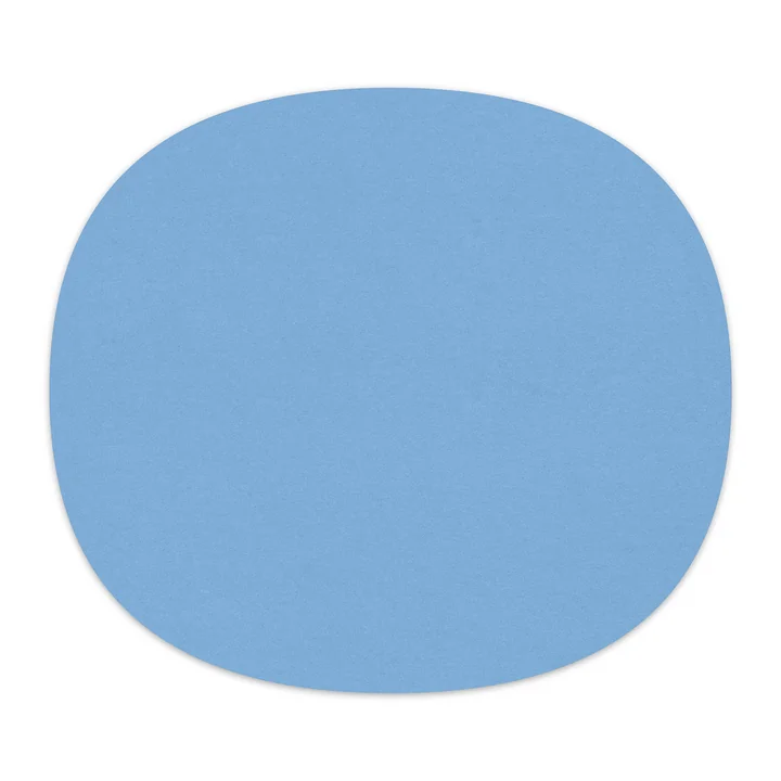 Hey Sign - felt cushion Eames Plastic Chair, pale blue 5mm