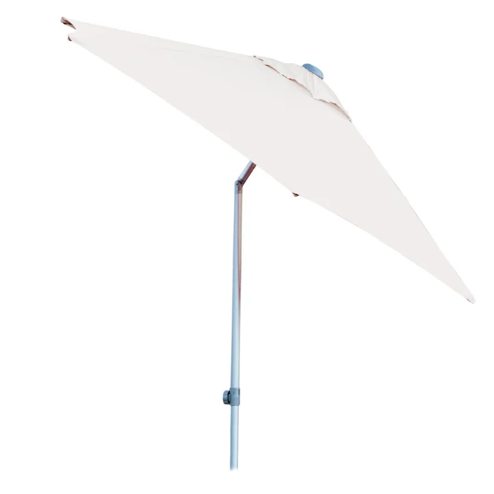 Round Elba Parasol from Jan Kurtz in white