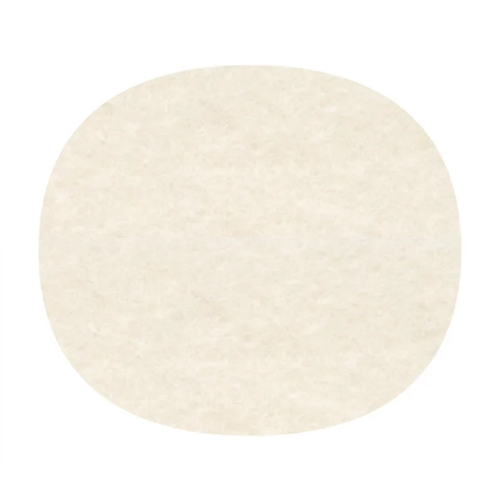 Hey Sign - felt cushion Eames Plastic Chair, off white 5mm