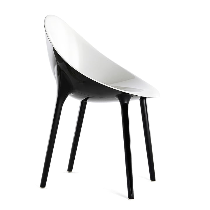 Super Impossible Chair, white / black from Kartell