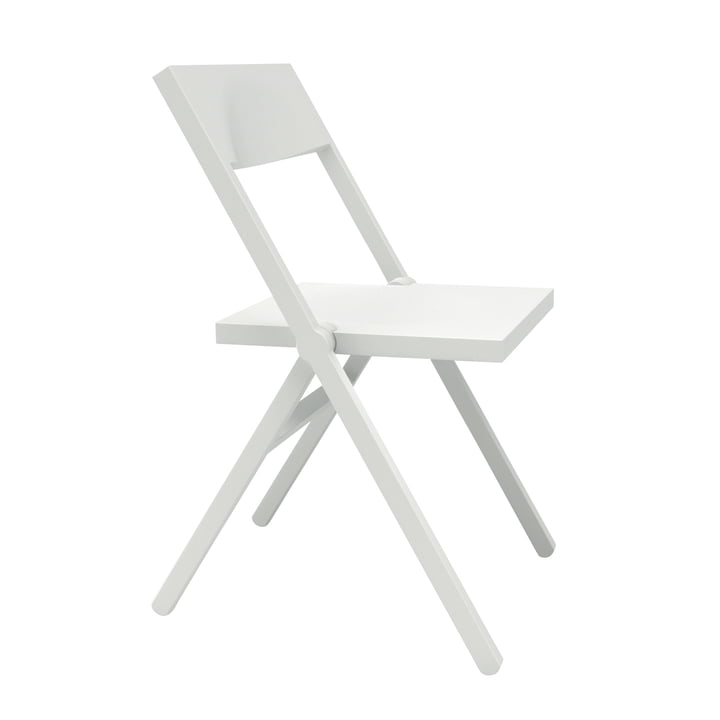 Alessichair by Lamm - Piana Folding Chair, white