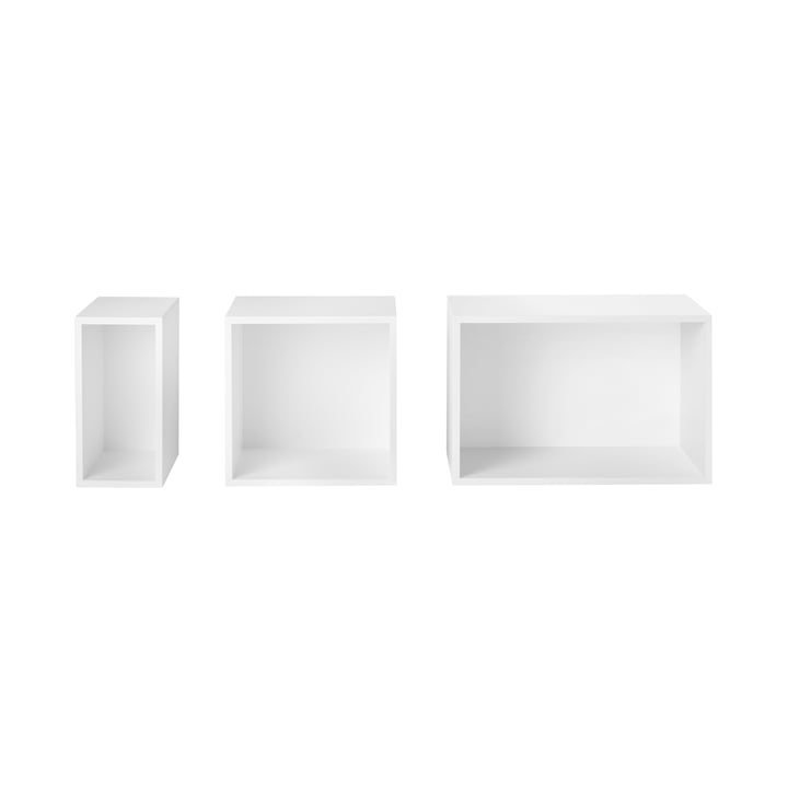 Muuto - Stacked Shelving system - white