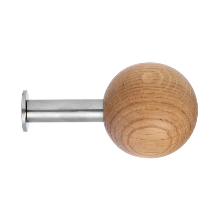 Dots Wall hooks from Schönbuch in oiled oak