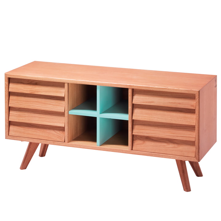 The Remix Collection Sideboard from The Hansen Family, nature / blue