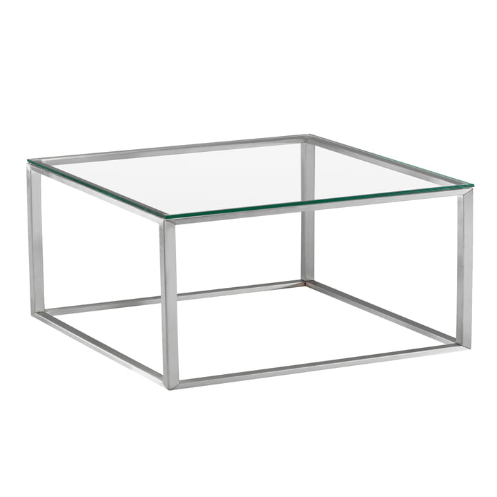 The Less H 15 coffee table from Hans Hansen, clear