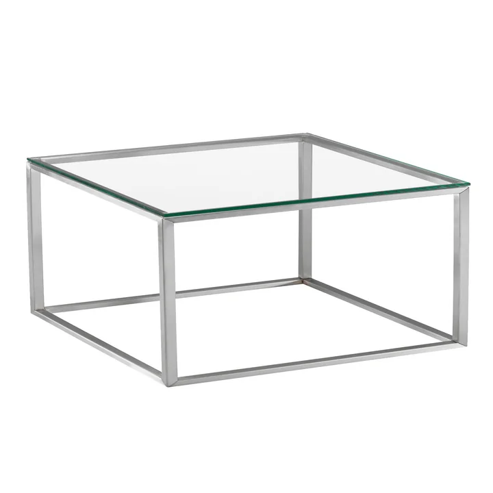 The Less H 15 coffee table from Hans Hansen, clear
