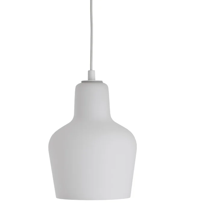 The pendant lamp A 440 from Artek made of opal glass