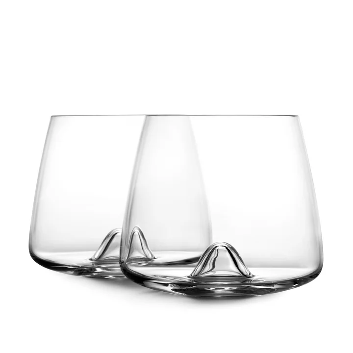 Normann Copenhagen - Whisky Glass, duo standing diagonally in front of each other