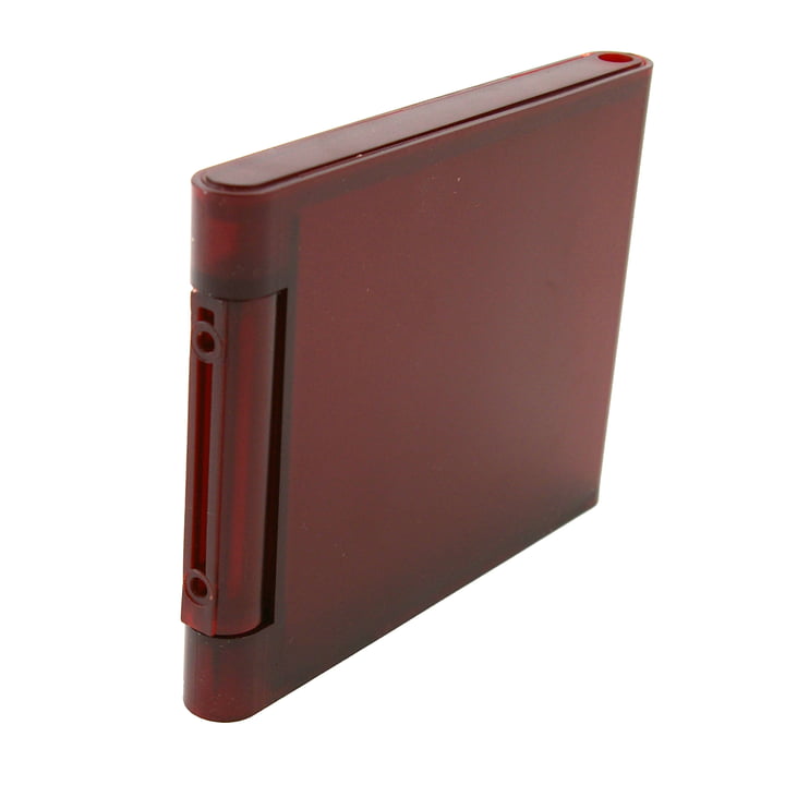 Kartell - Spare book-stop for Bookworm, (C8 / wine red)