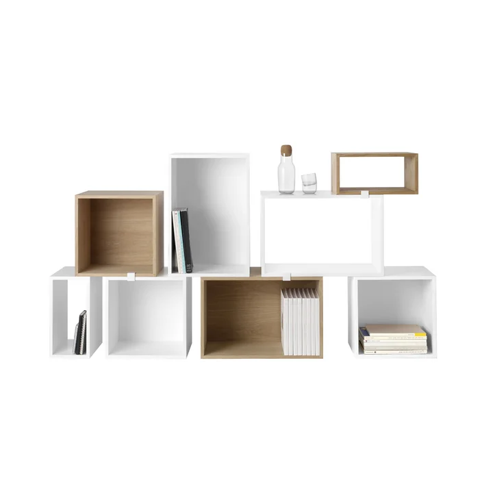 Mini Stacked Shelving system from Muuto