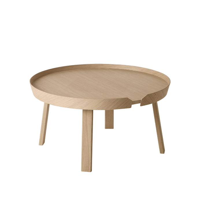 Around Coffee table Ø 72 cm from Muuto in oak