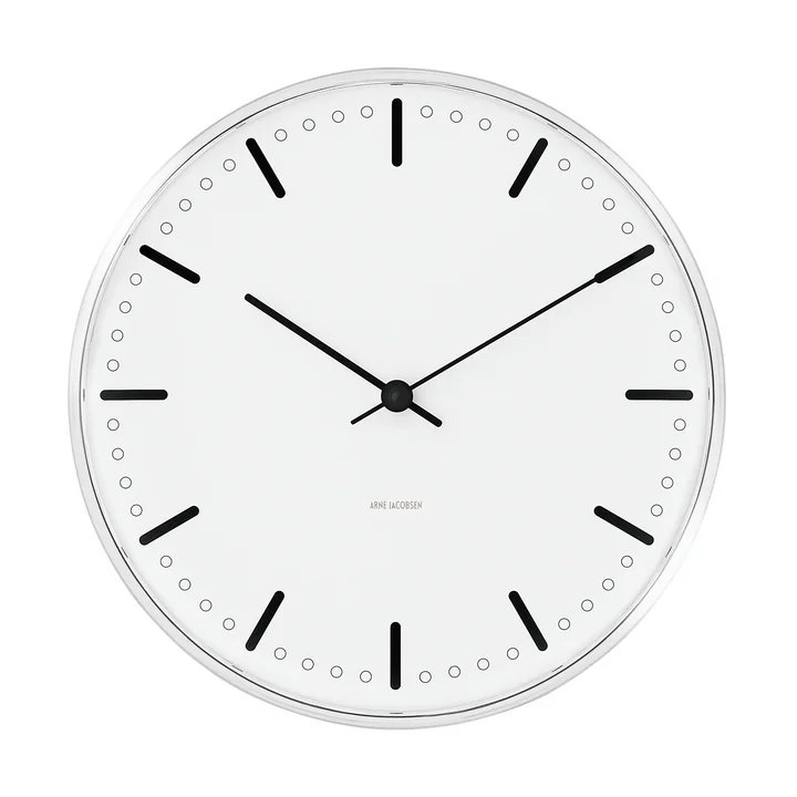 AJ City Hall Wall Clock - 21cm from Rosendahl