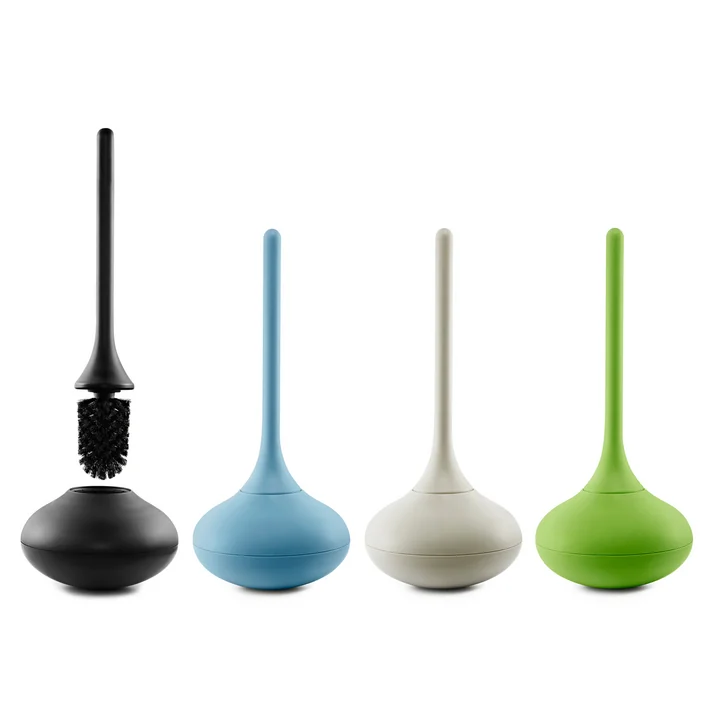 The Ballo Toilet brush from Normann Copenhagen in their different colours