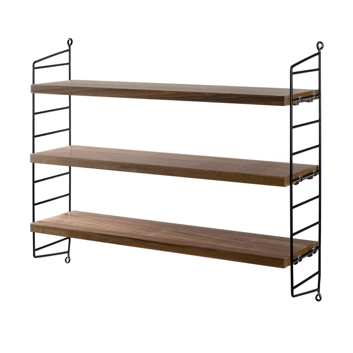 Pocket from String in walnut / black