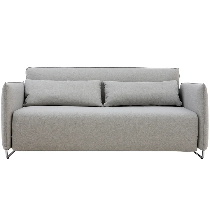 Cord Sofa bed from Softline in Vision light gray (445)