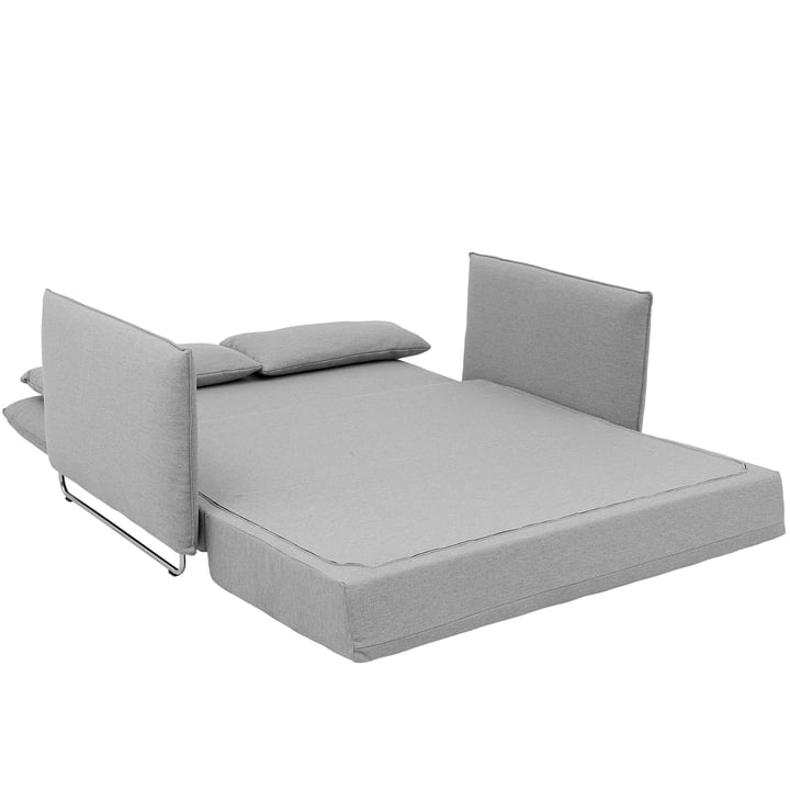 Cord Sofa bed from Softline in Vision light gray (445)