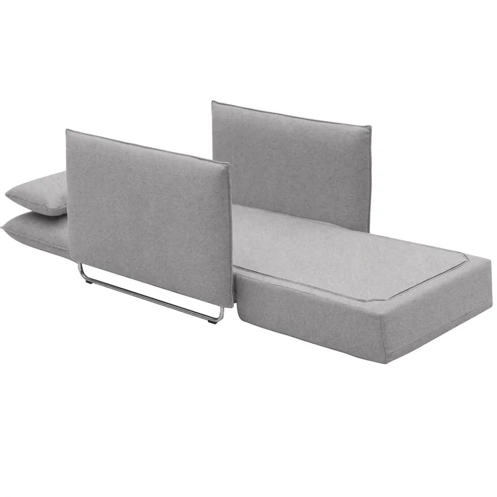 Softline - cord sofa chair, felt grey (620)