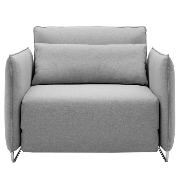 Softline - cord sofa chair, vision light grey (445)