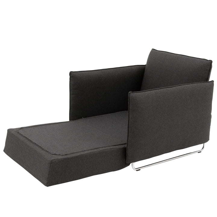 Softline - cord seat, dark grey