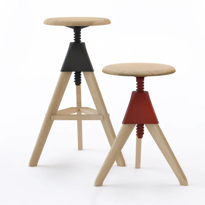 Magis - Tom & Jerry Stool - both sizes, black and red