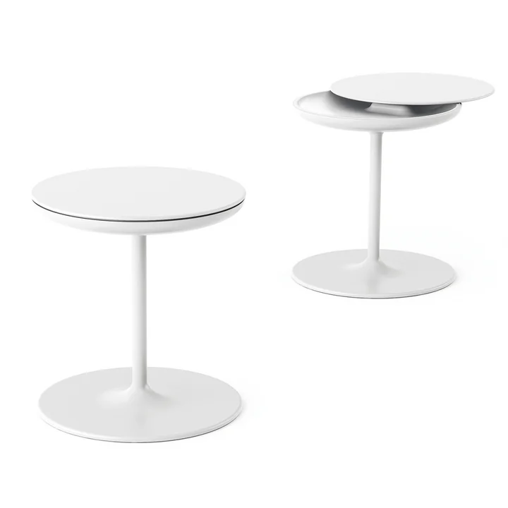 Zanotta - Toi side table, white