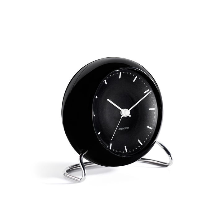 AJ City Hall Alarm clock from Rosendahl in black