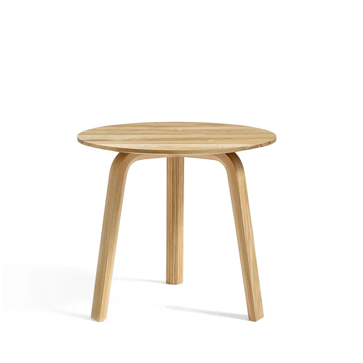 Bella Side table Ø 45 cm / H 39 cm from HAY in oiled oak