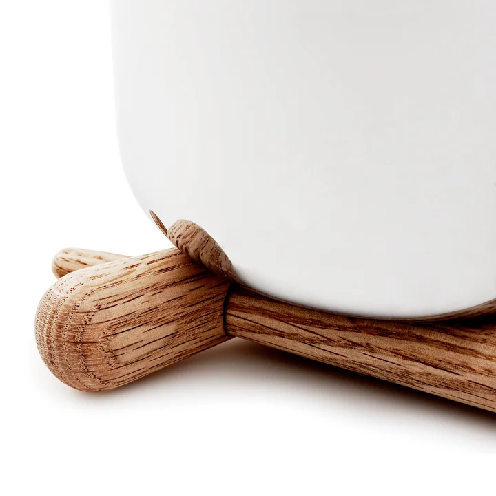 Normann Copenhagen - Timber Coaster - with pot