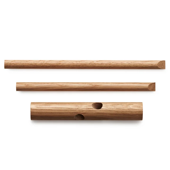 Normann Copenhagen - Sticks Hooks, natural - Individual parts