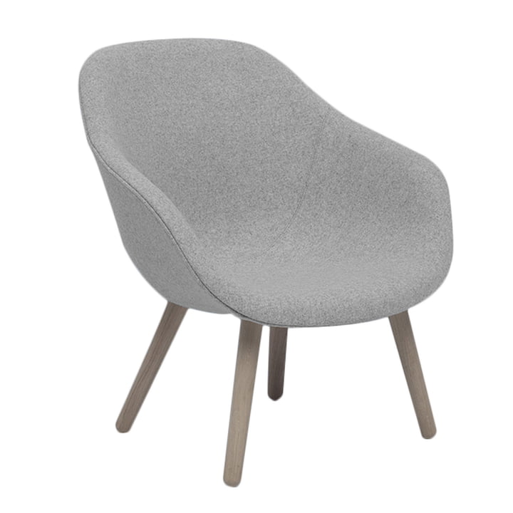 Hay - About A Lounge Chair, Low / AAL 82, Remix light gray (123)