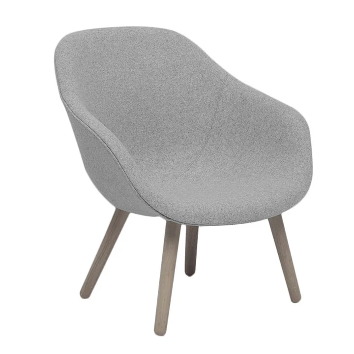 HAY - About A Lounge Chair, Low / AAL 82, Remix light gray (123)