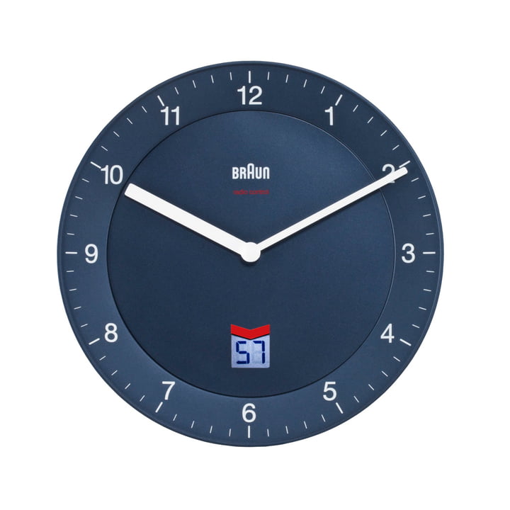 radio controlled analog wall clock