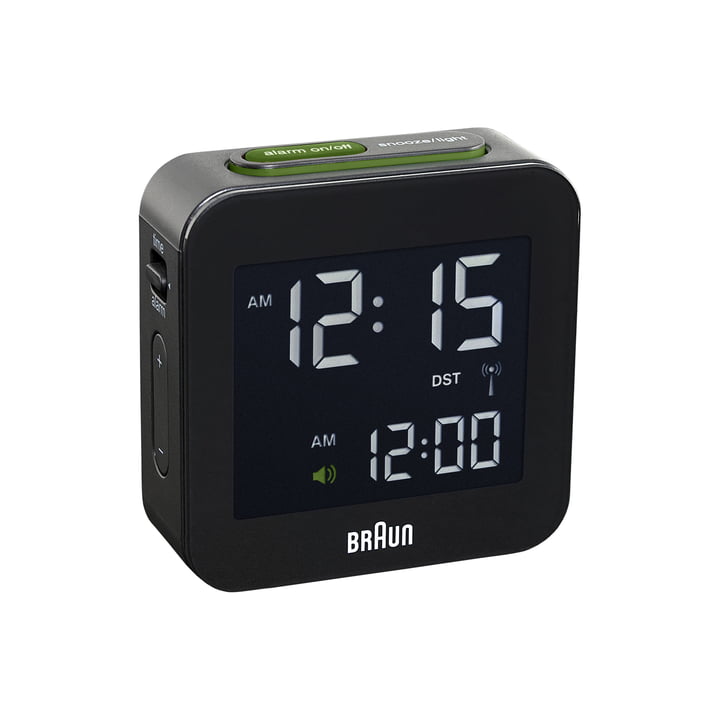 Braun radiocontrolled alarm clock bnc008 Connox